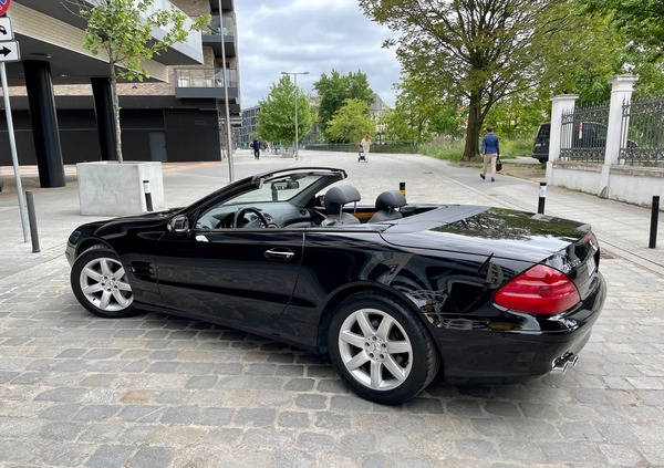 Mercedes-Benz SL cena 74900 przebieg: 107000, rok produkcji 2002 z Wrocław małe 106